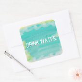 Drink water motivatie sticker (Envelop)