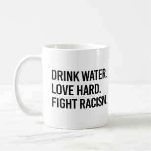 Drink waterliefde hardvocht racisme koffiemok