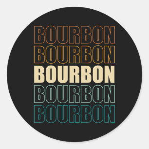 Drink Whiskey Bourbon Ronde Sticker