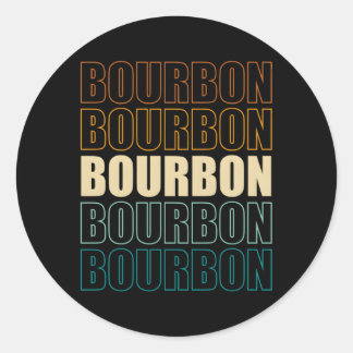 Drink Whiskey Bourbon Ronde Sticker