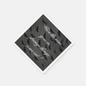 Drink wijn Halloween Napkin Servetten (Hoek)