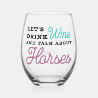 Drink Wine Praten over Paarden Leuke Ruiternaam
