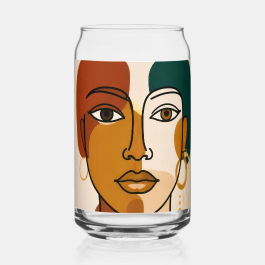 Drinkbeker Blikvorm Glas (Achterkant)