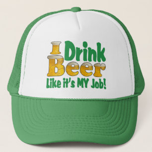 Drinken als een baan trucker pet