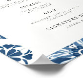 Drinken Bar Lemon Positano Trouwtafel Teken Poster (Hoek)