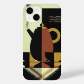  Drinken Beverages Koffiepot met bekertjes Case-Mate iPhone Case (Achterkant)