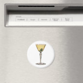  Drinken Beverages, Martini Olive Cocktail Magneet (Insitu (Vaatwasser))