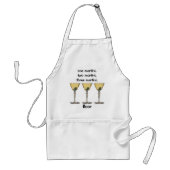 Drinken Beverages, Martini Olive Cocktail Standaard Schort (Voorkant)