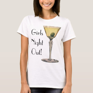  Drinken Beverages, Martini Olive Cocktail T-shirt