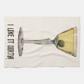  Drinken Beverages, Martini Olive Cocktail Theedoek (Horizontaal)