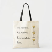  Drinken Beverages, Martini Olive Cocktail Tote Bag (Voorkant)