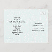 Drinken Bewegend Aankondiging Briefkaart (Achterkant)