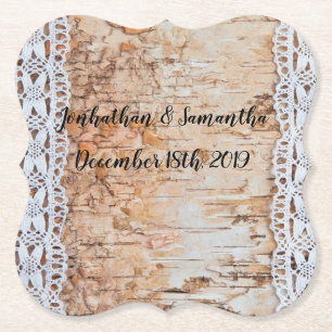 Drinken Coasters land schuur hout kant trim Edge Kartonnen Onderzetters