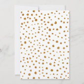 Drinken doucheuitnodiging voor paren kaart (Achterkant)