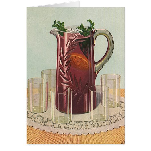 Drinken en dranken, Pitcher of Sangria (Voorkant)