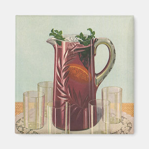  Drinken en dranken, Pitcher of Sangria Magneet