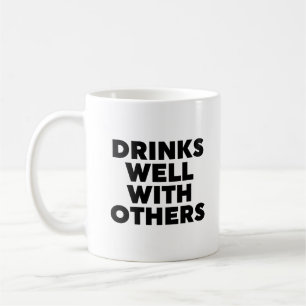 Drinken goed met anderen koffiemok