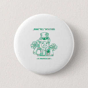 Drinken goed met anderen ronde button 5,7 cm