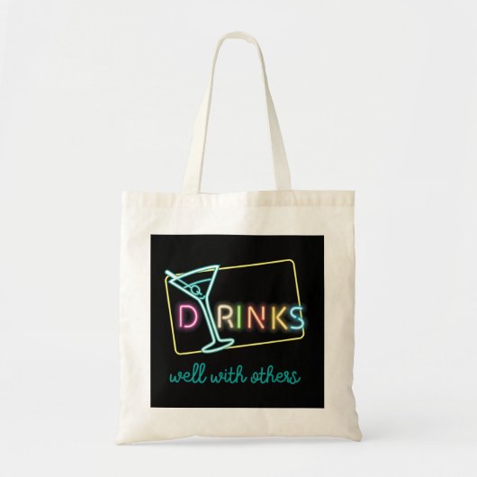 DRINKEN GOED MET ANDEREN TOTE BAG (Voorkant)