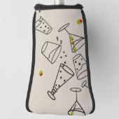 Drinken Golf Putterhoes Golfheadcover (Draai 90)