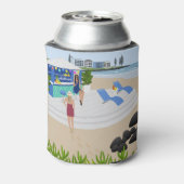 Drinken in de Beach Bar Blikjeskoeler (Blikje Achterkant)