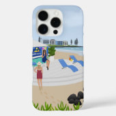 Drinken in de Beach Bar Case-Mate iPhone Case (Achterkant)