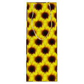 Drinken in de Zonneschijn - Wijngeschenkzak Wijn Cadeautas (Achterkant)