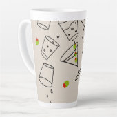 Drinken Latte Mokkop Mok (Linkerhoek)