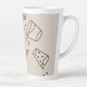 Drinken Latte Mokkop Mok (Rechts)