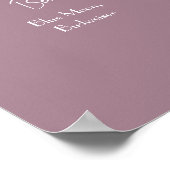 Drinken Menu Weddenschap Poster (Hoek)