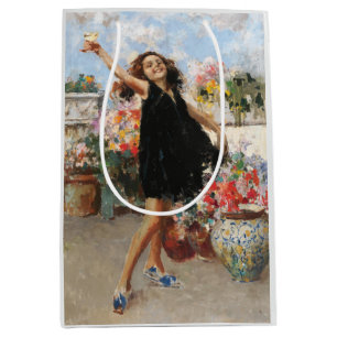 Drinken Viering Toast (door Vincenzo Irolli) Medium Cadeauzakje
