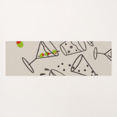 Drinken Yoga Mat (Achterkant (horizontaal))