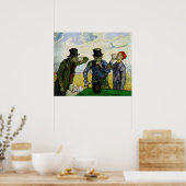 Drinkers door Vincent van Gogh Poster (Keuken)