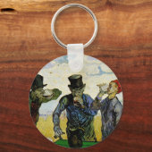 Drinkers door Vincent van Gogh Sleutelhanger (Voorkant)
