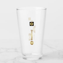 Drinkglas DamienJ logo