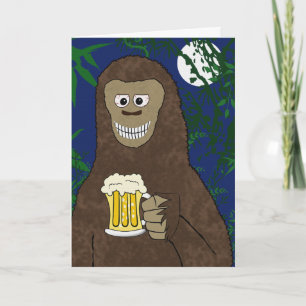 Drinkin' Bigfoot Kaart