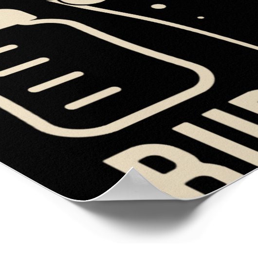 Drinking Buddies Dad Grandpa New Baby Beer And Bot Poster (Hoek)