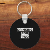 Drinking For Two  Sleutelhanger (Voorkant)