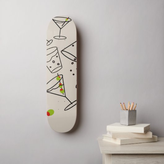 Drinks Skateboard (Art mural)