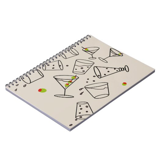Drinks Spiral Notebook Notitieboek (Linkerzijde)