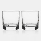 Drinkservies Set Whisky Glas (Links)