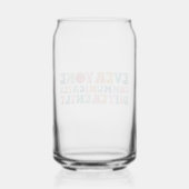 Drinkservieset Blikvorm Glas (Voorkant)