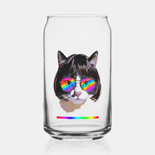 Drinkset Blikvorm Glas (Achterkant)
