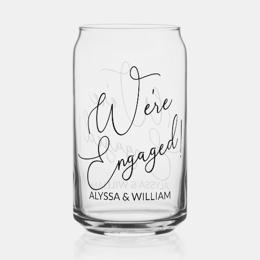 Drinkset Blikvorm Glas (Voorkant)