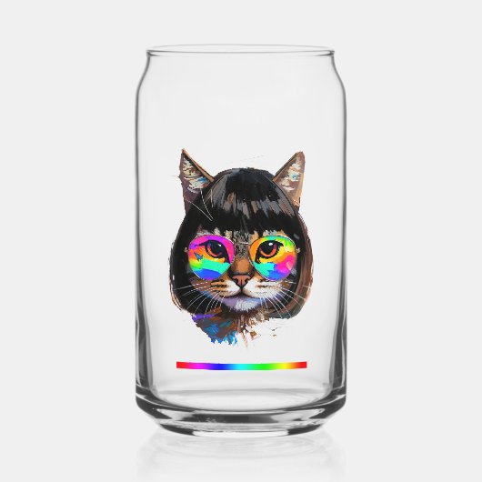 Drinkset Blikvorm Glas (Achterkant)