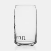 Drinkset Letter J Blikvorm Glas (Links)