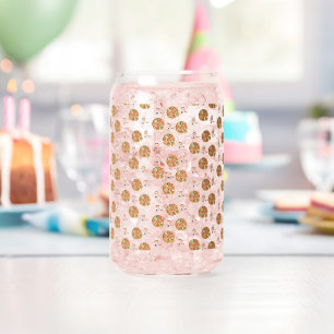 Drinkset Pizza Tijd Blikvorm Glas