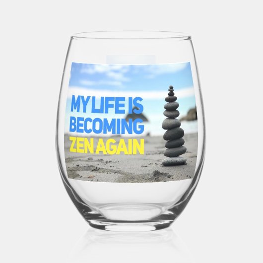 Drinkware Klassieke Wijn Tumbler Wijnglas Zonder Voet (Voorkant)