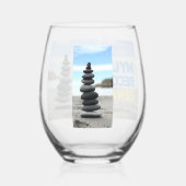 Drinkware Klassieke Wijn Tumbler Wijnglas Zonder Voet (Achterkant)