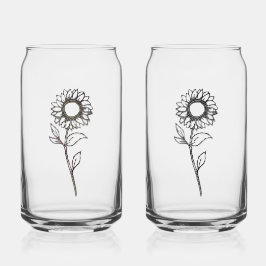 Drinkware Set Blikvorm Glas